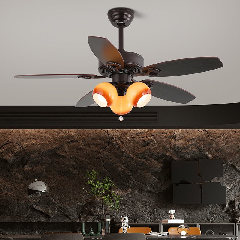 Ciraneon Vintage Ceiling Fan Light