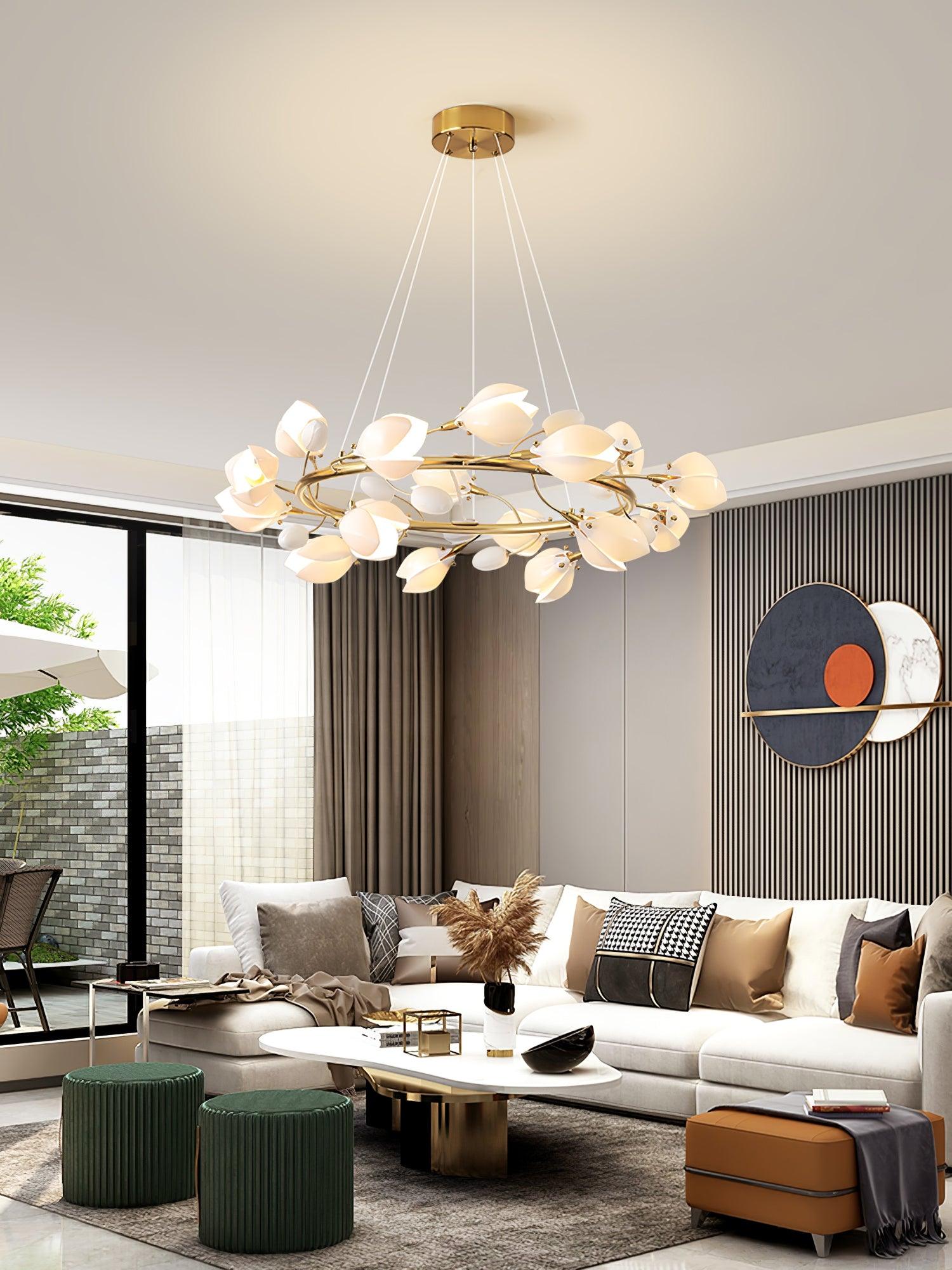 Uvess Premium Elegance Ceramic Chandelier