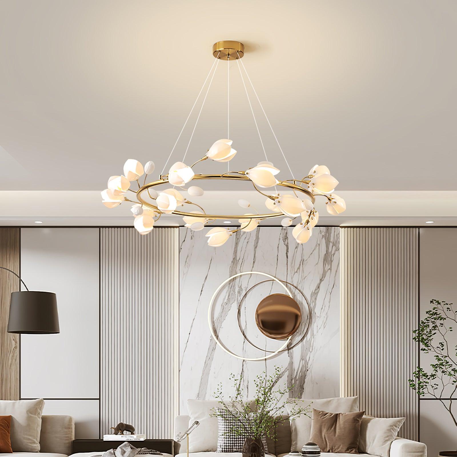 Uvess Premium Elegance Ceramic Chandelier
