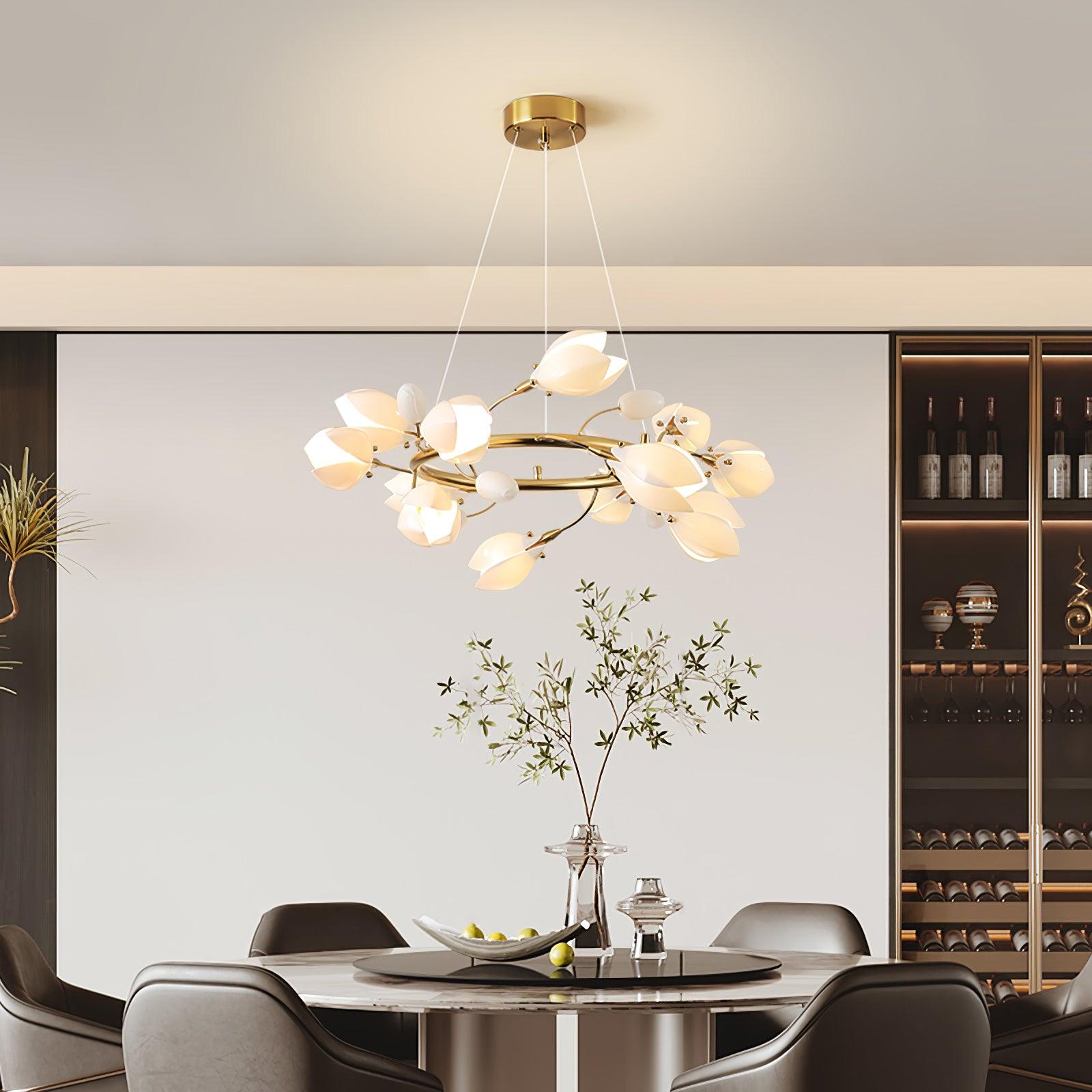 Uvess Premium Elegance Ceramic Chandelier