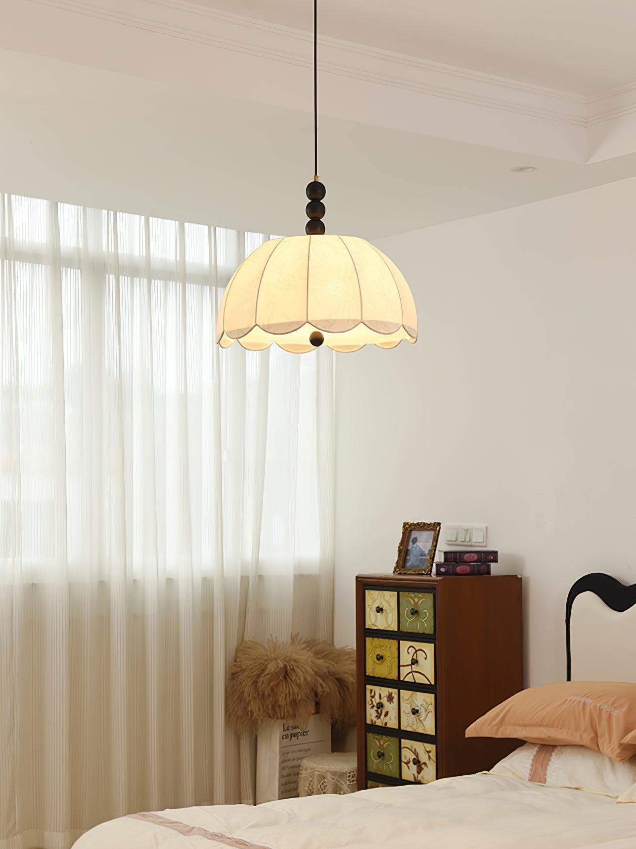 Nyd Fabric Swag Pendant Light