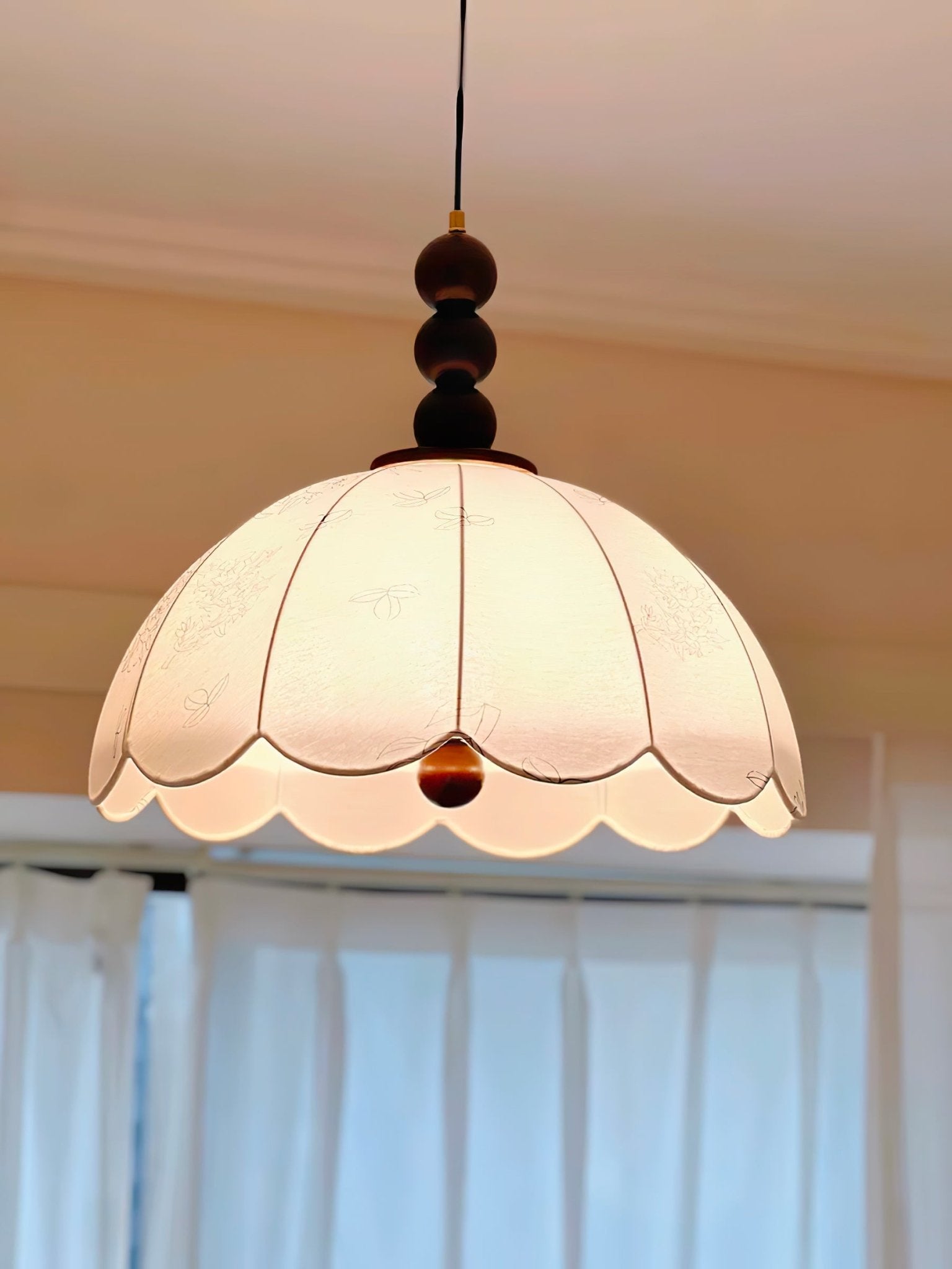 Nyd Fabric Swag Pendant Light