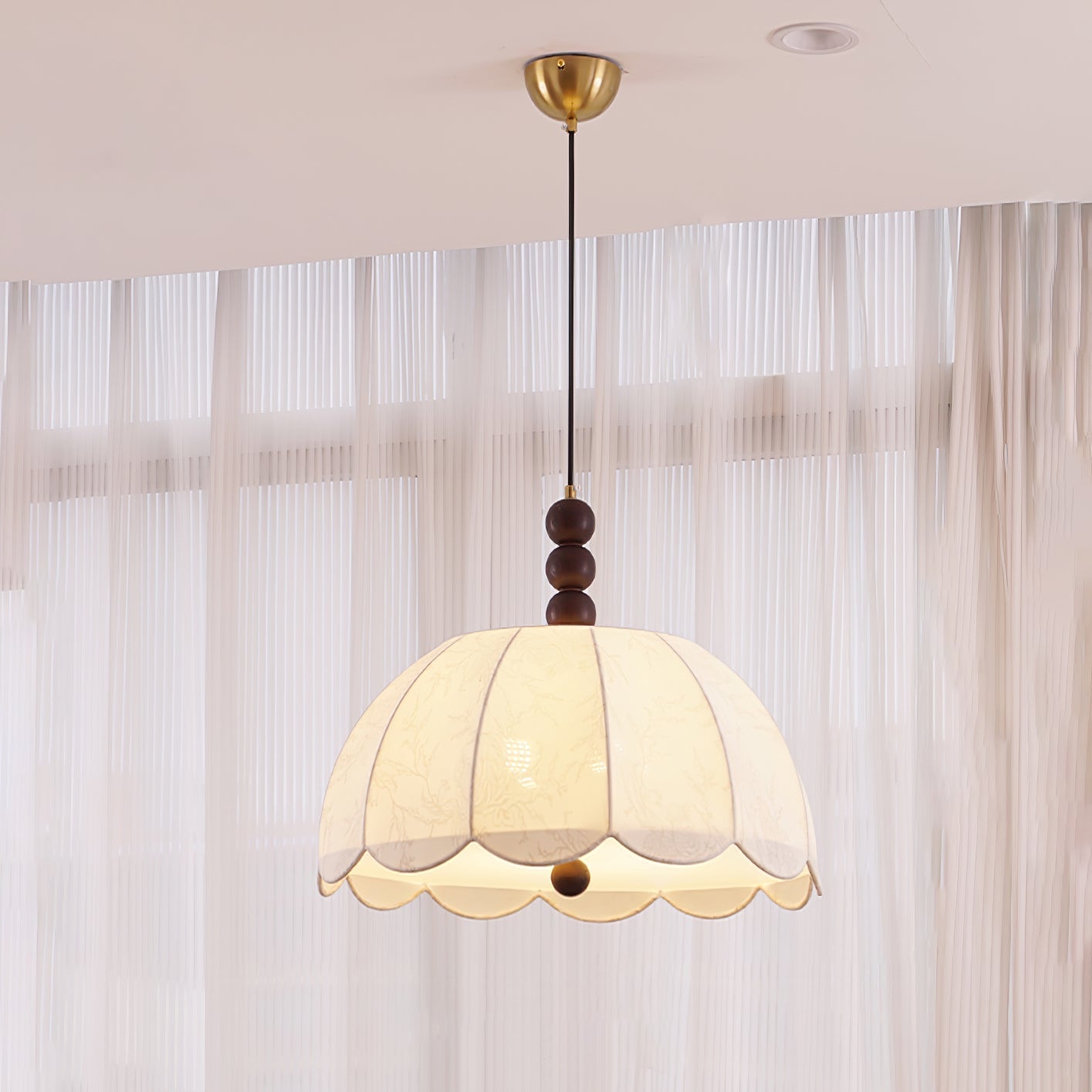 Nyd Fabric Swag Pendant Light