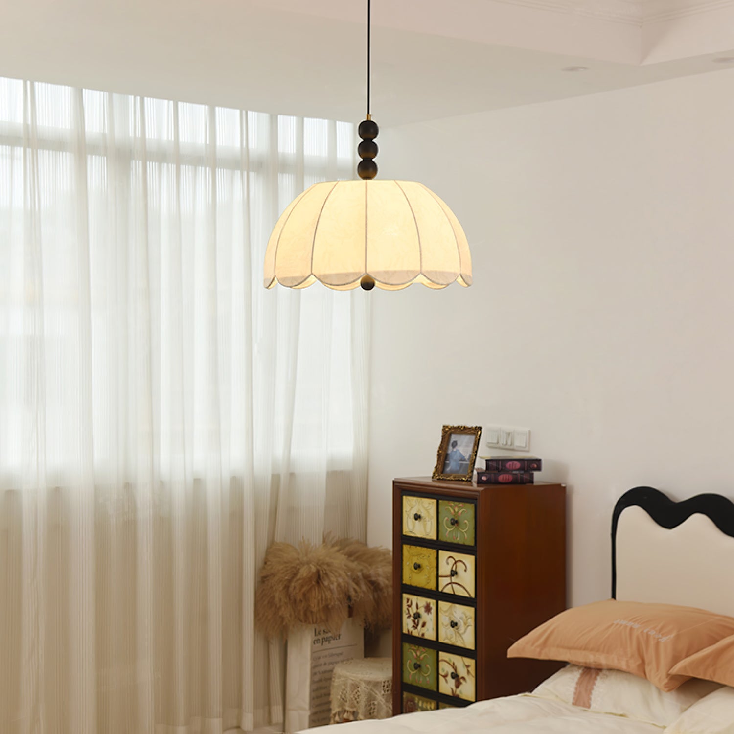 Nyd Fabric Swag Pendant Light