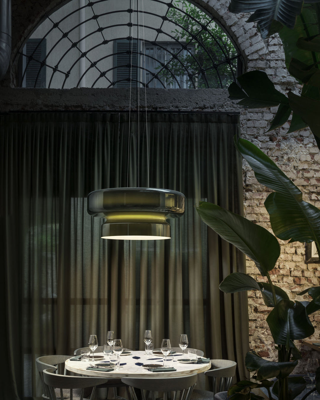 Briarwell Glass Linear Pendant Light