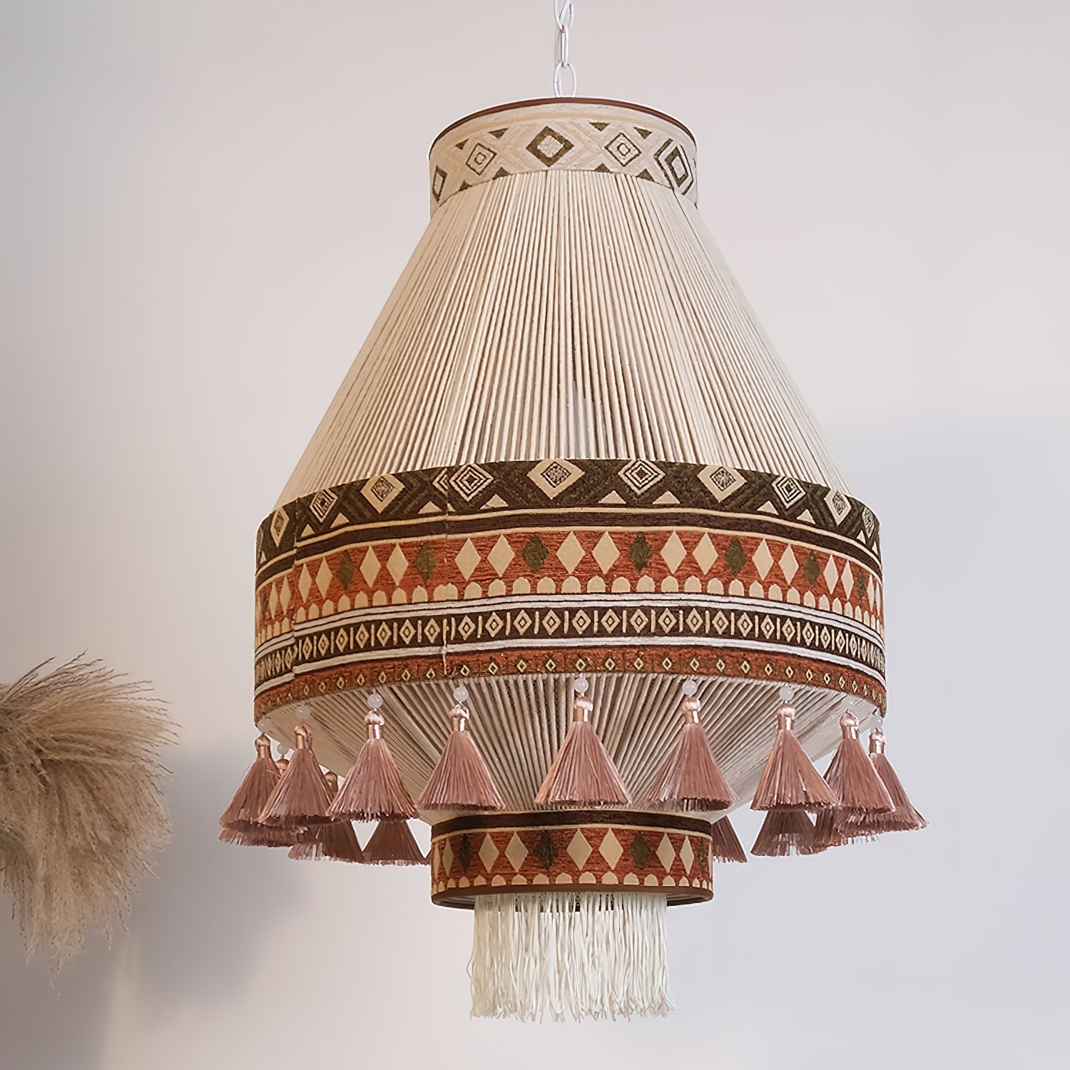 Calyce Fabric Cozy Pendant Lamp
