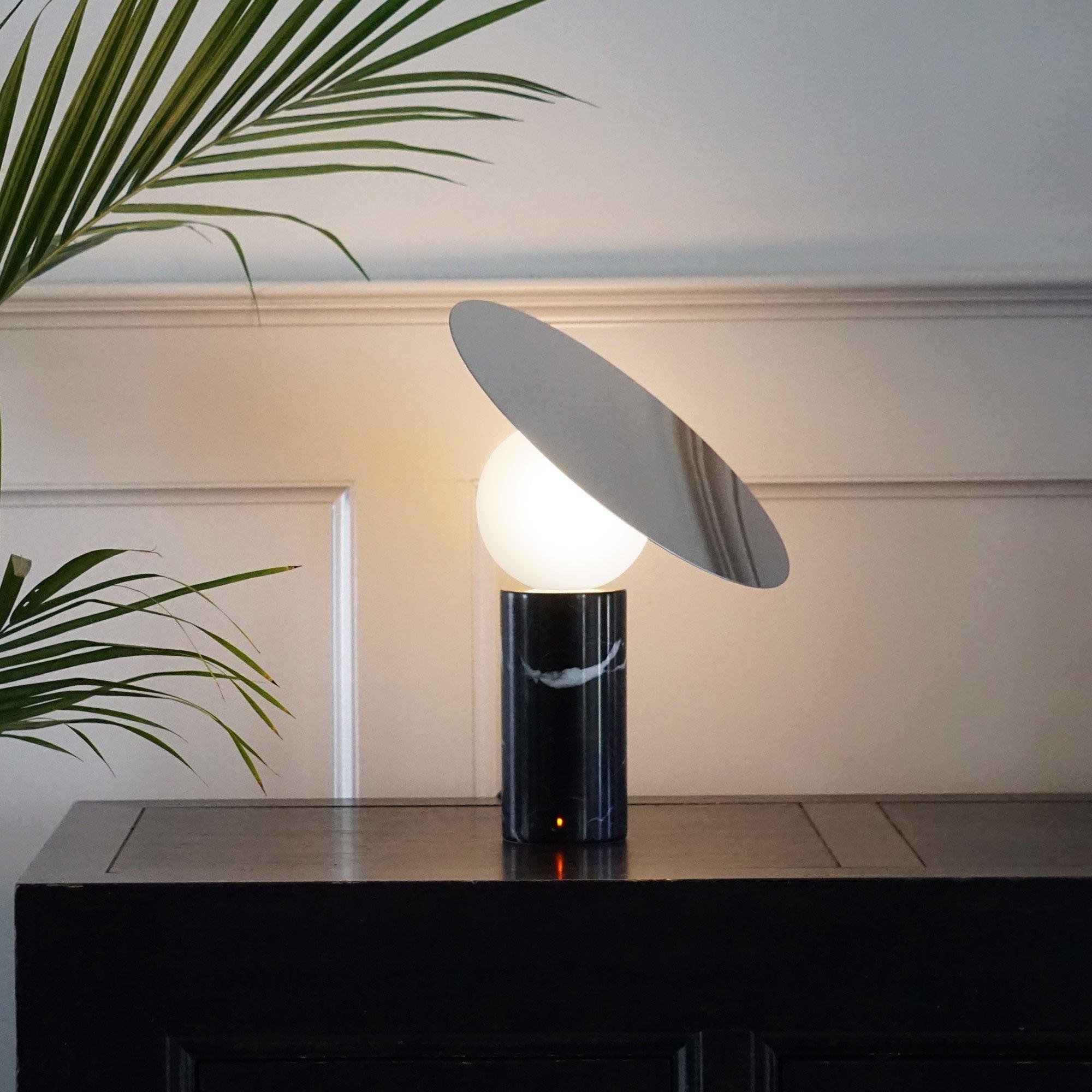 Dila Minimalist Marble Table Lamp