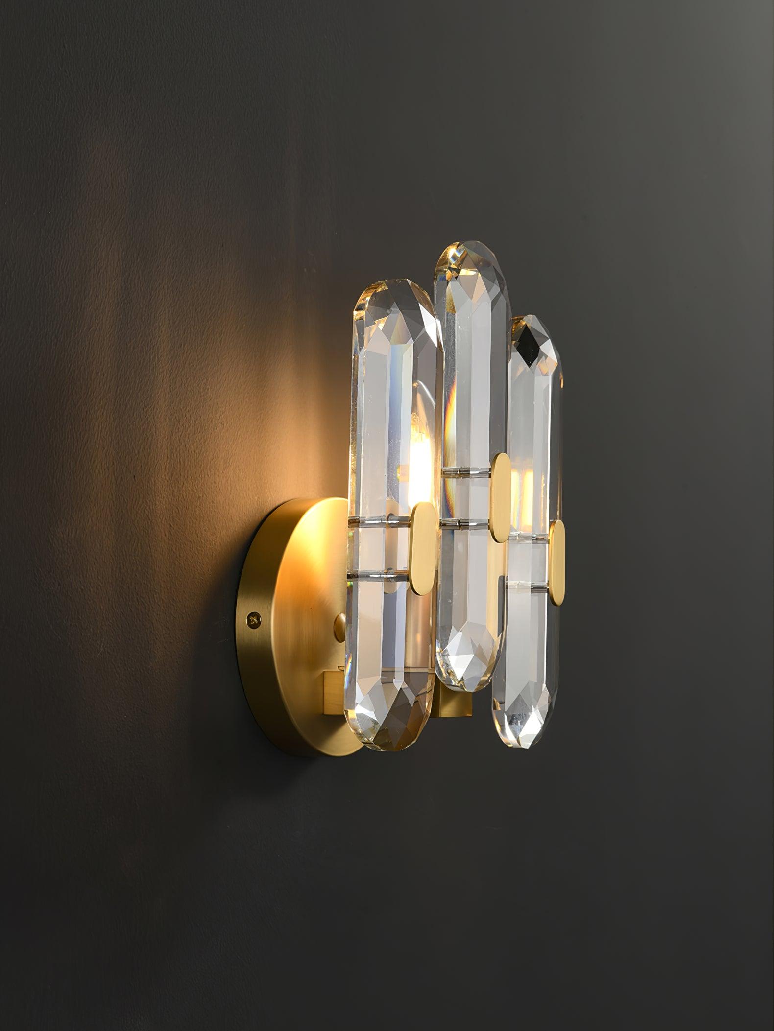Elina Postmodern Luxury Crystal Sconce Wall Lamp