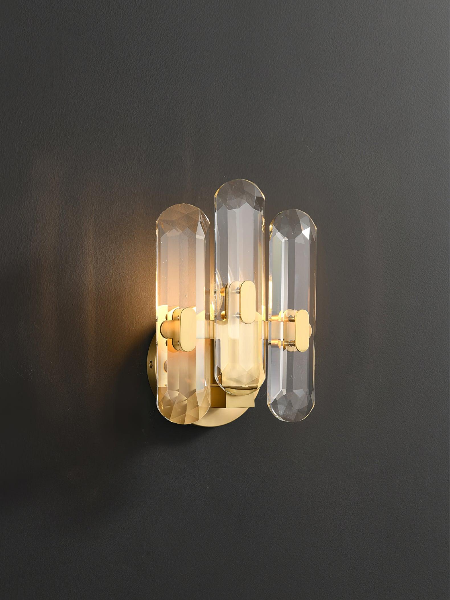 Elina Postmodern Luxury Crystal Sconce Wall Lamp