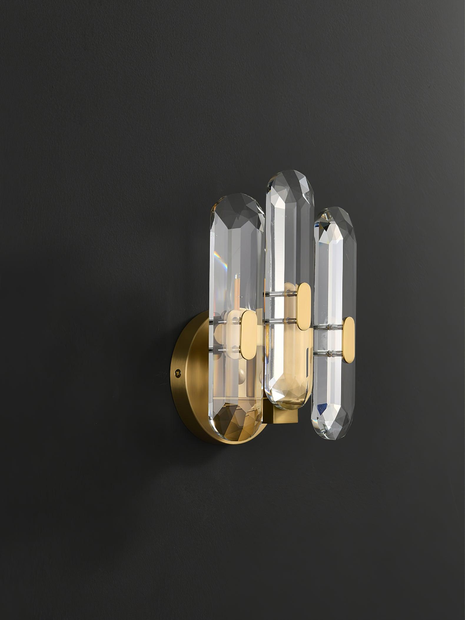 Elina Postmodern Luxury Crystal Sconce Wall Lamp