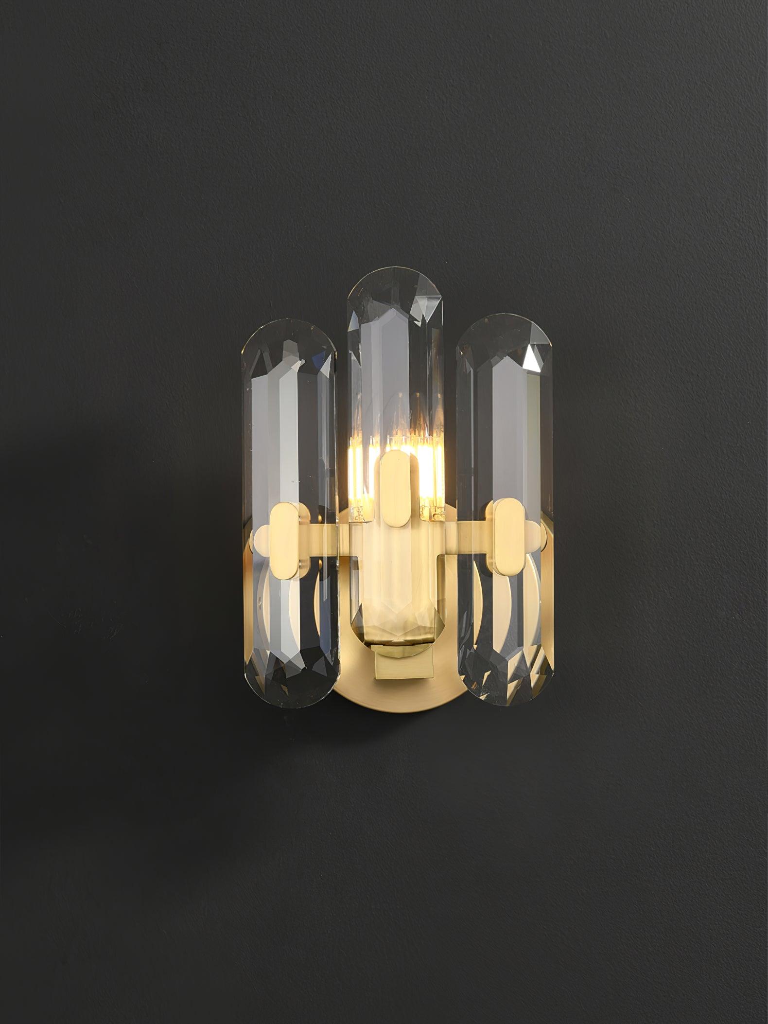 Elina Postmodern Luxury Crystal Sconce Wall Lamp
