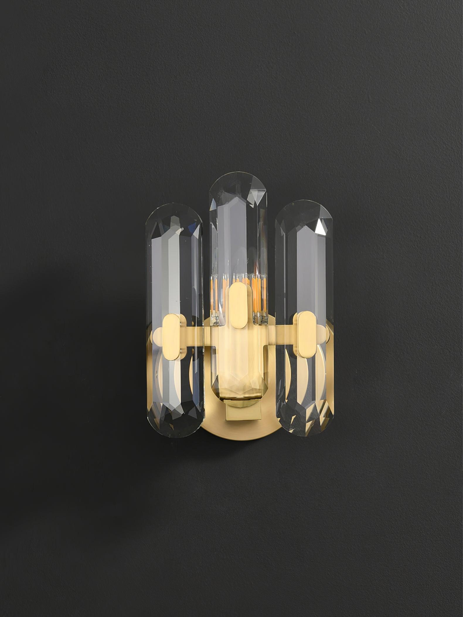 Elina Postmodern Luxury Crystal Sconce Wall Lamp