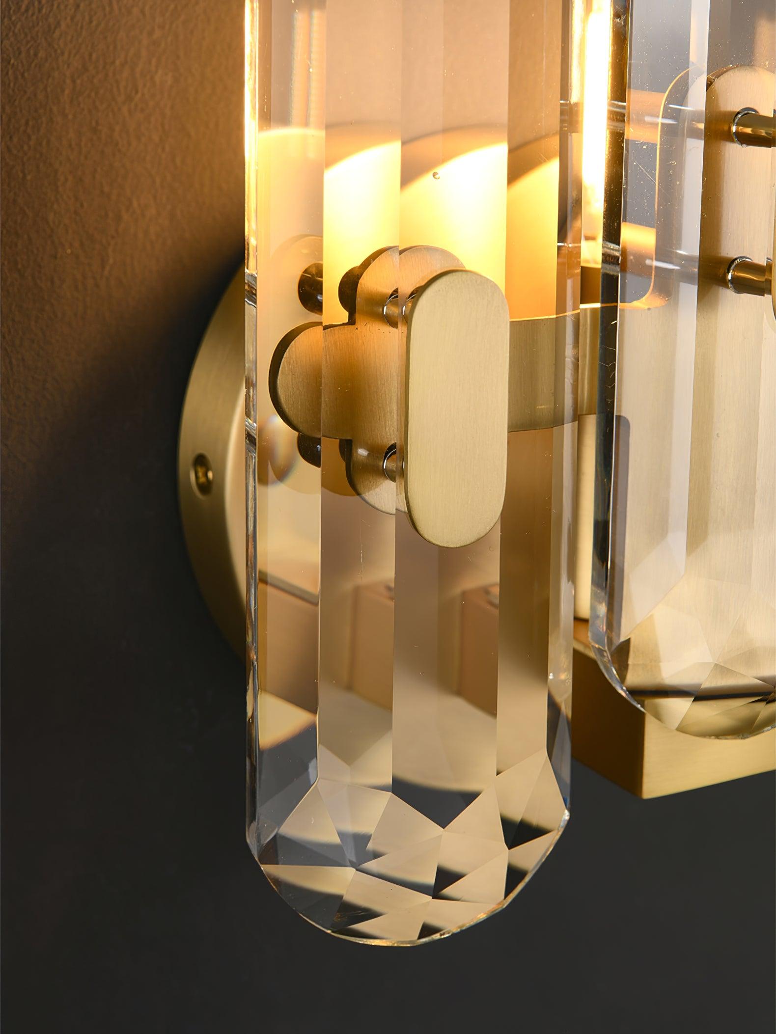 Elina Postmodern Luxury Crystal Sconce Wall Lamp