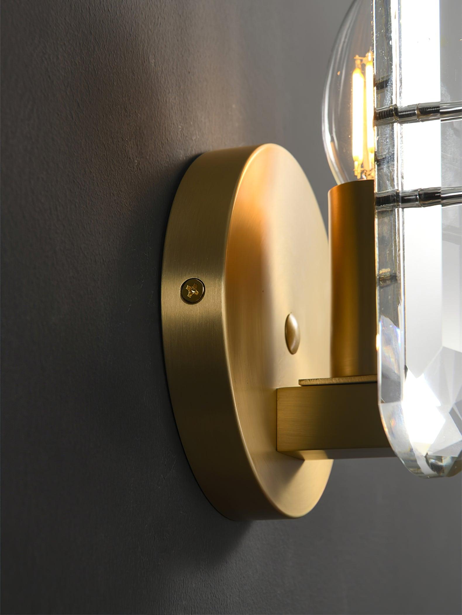 Elina Postmodern Luxury Crystal Sconce Wall Lamp
