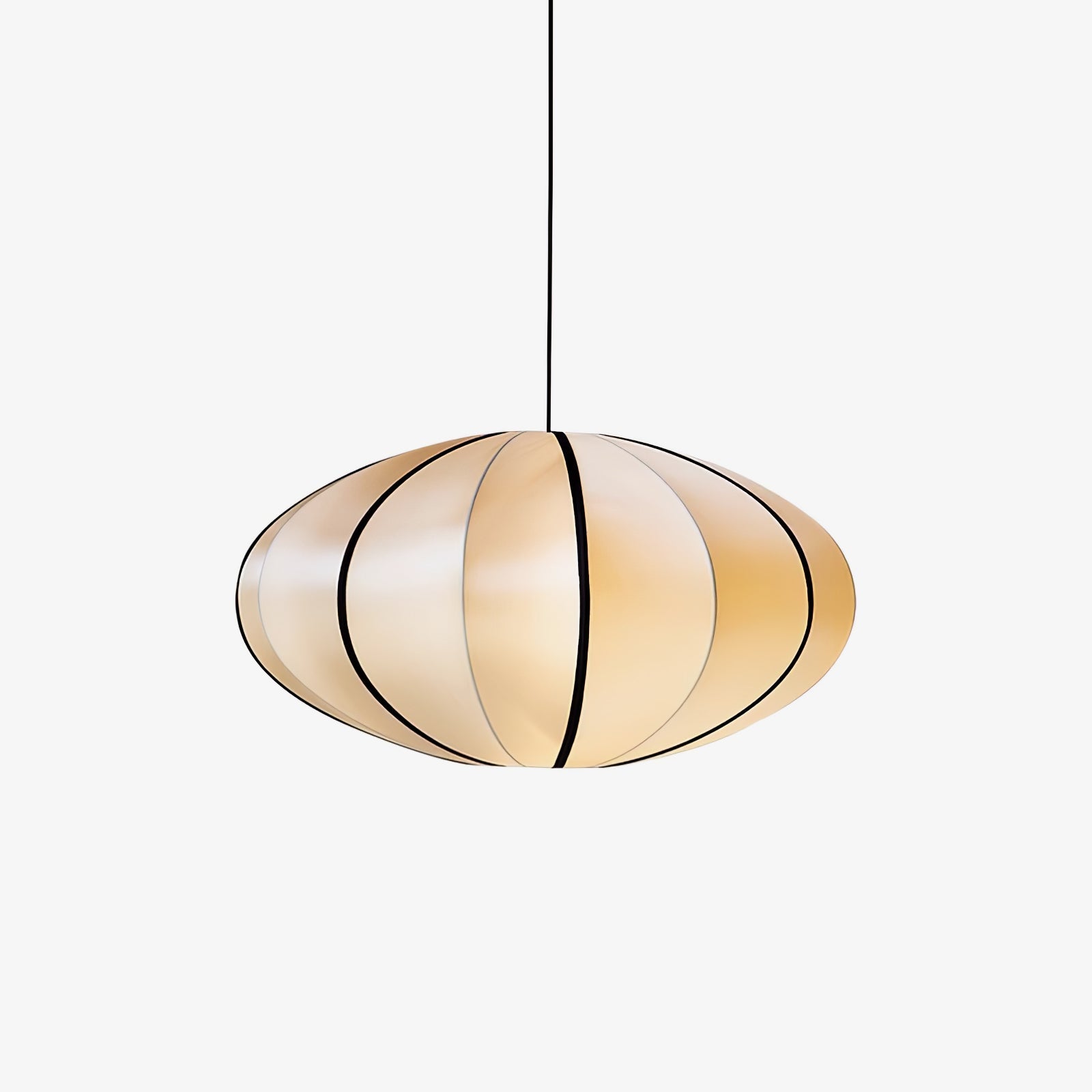 Inez Fabric Futuristic Pendant Lamp
