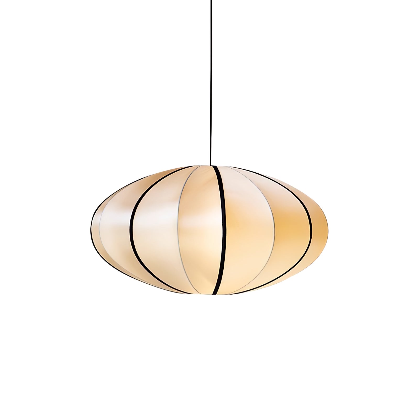 Inez Fabric Futuristic Pendant Lamp