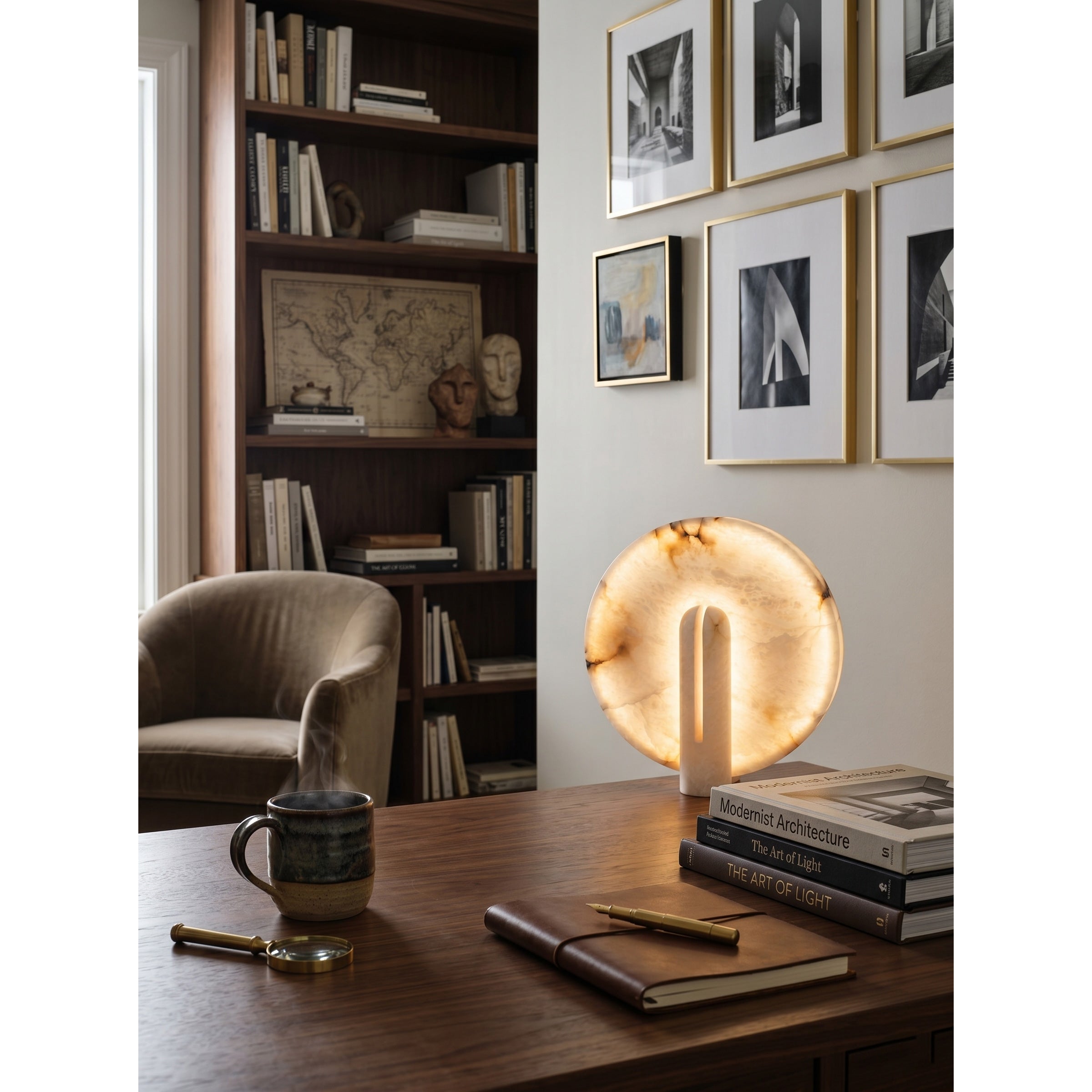 Yavren Alabaster Table Lamp