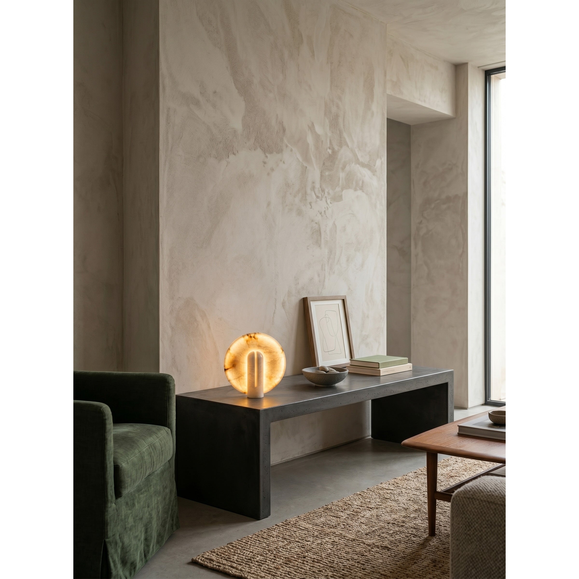Yavren Alabaster Table Lamp