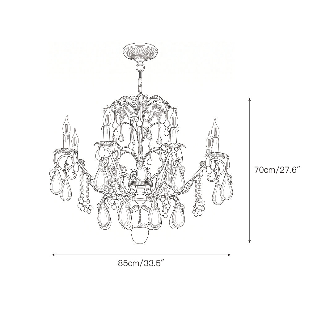 Stoneley Fruits Chandelier