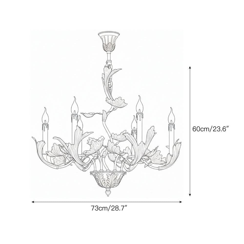 Aurelios Brass Chandelier