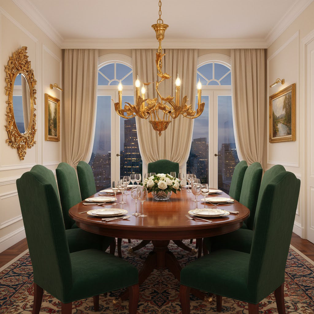 Aurelios Brass Chandelier