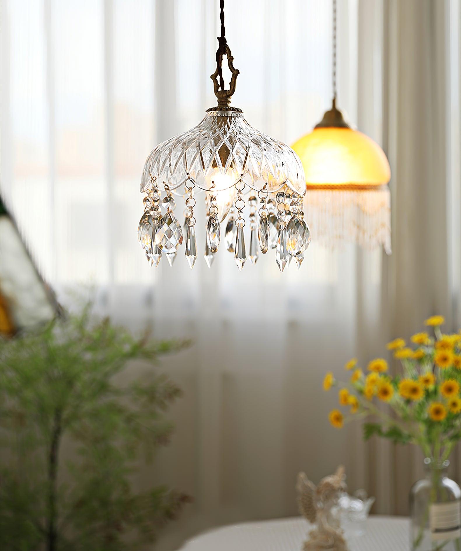 Moka Crystal Vintage Pendant Lamp