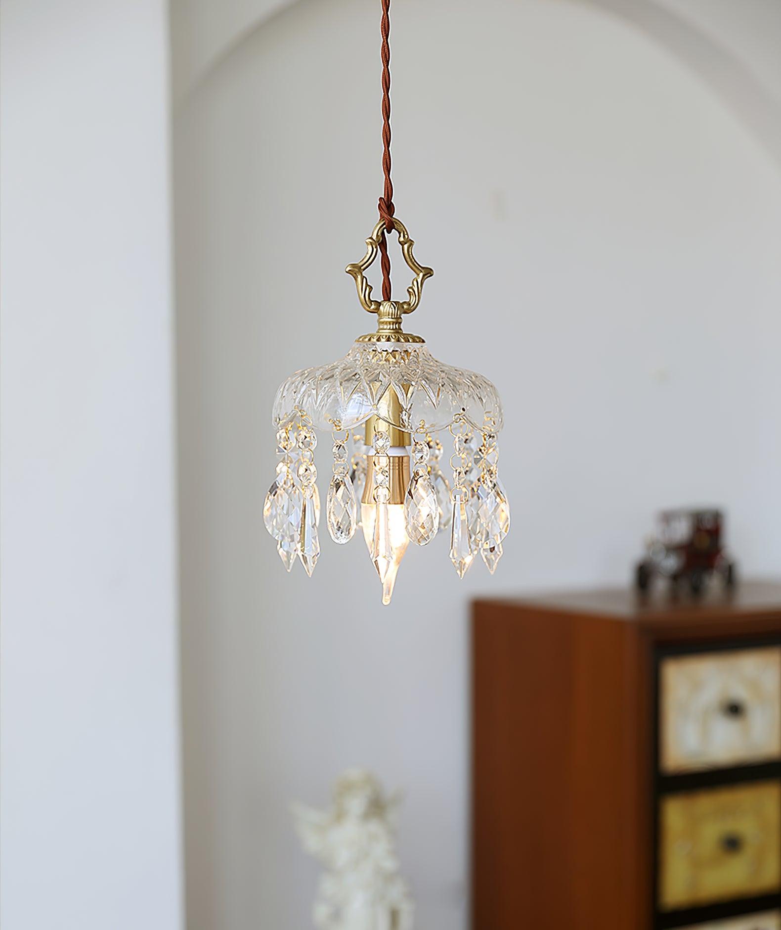 Moka Crystal Vintage Pendant Lamp