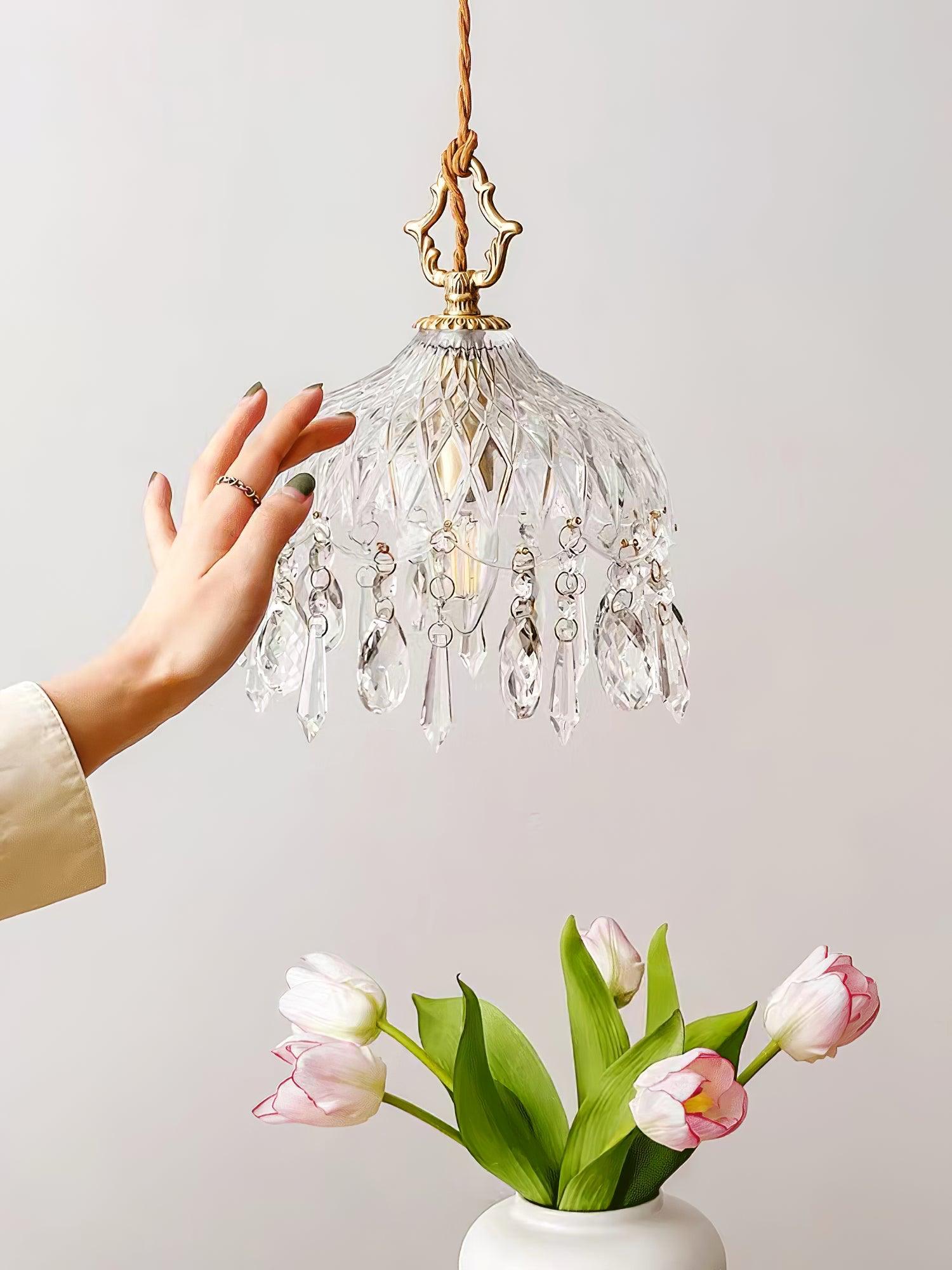 Moka Crystal Vintage Pendant Lamp