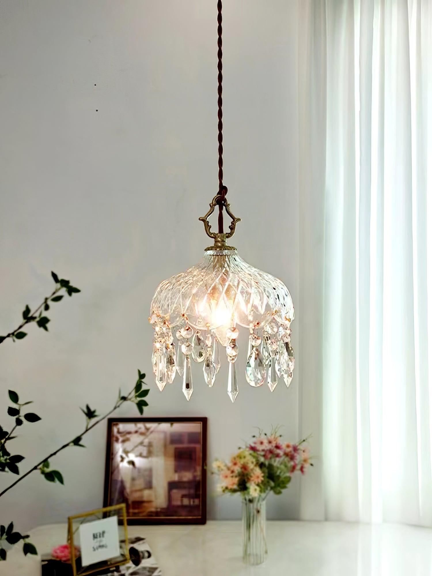 Moka Crystal Vintage Pendant Lamp