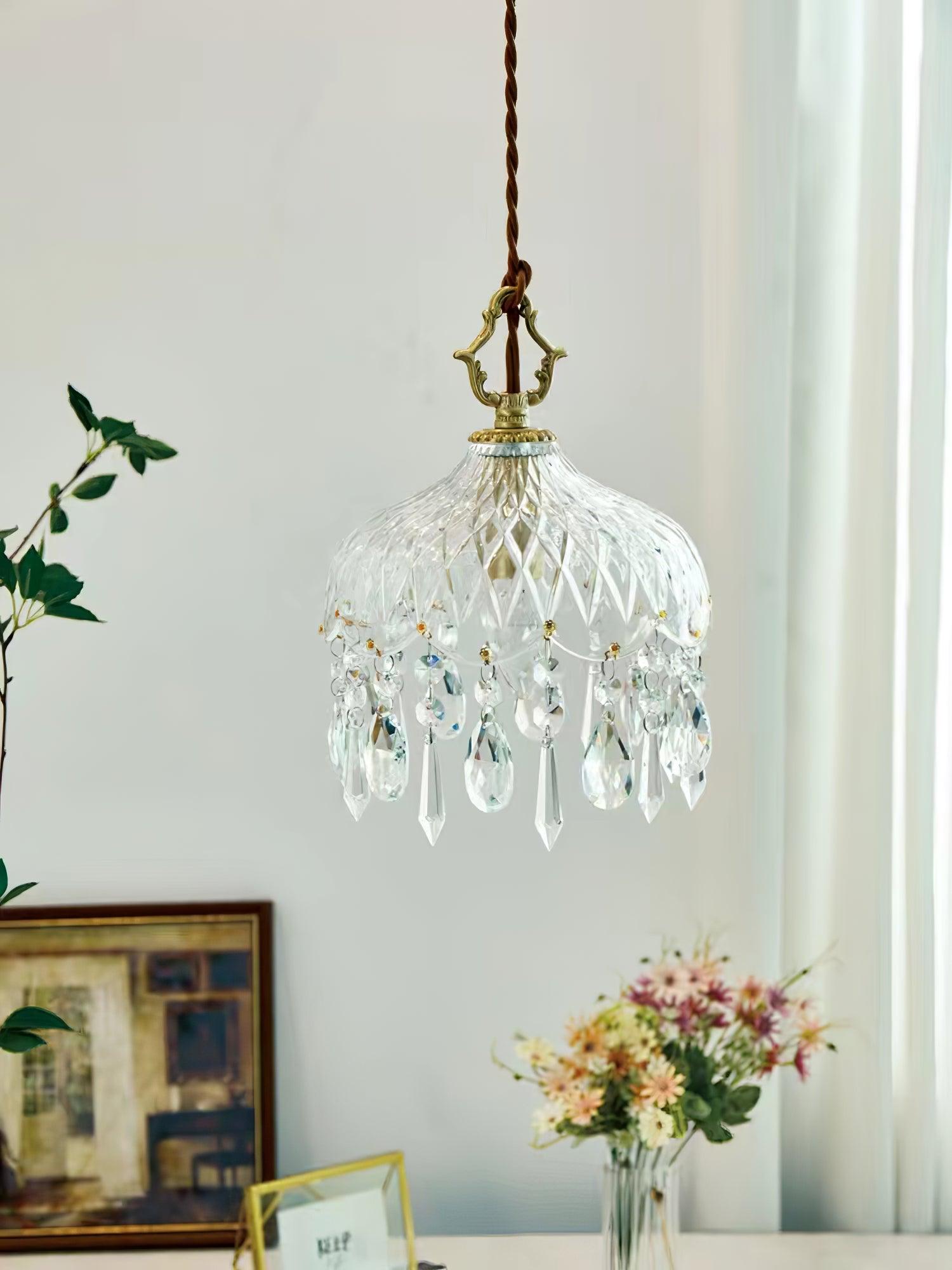 Moka Crystal Vintage Pendant Lamp