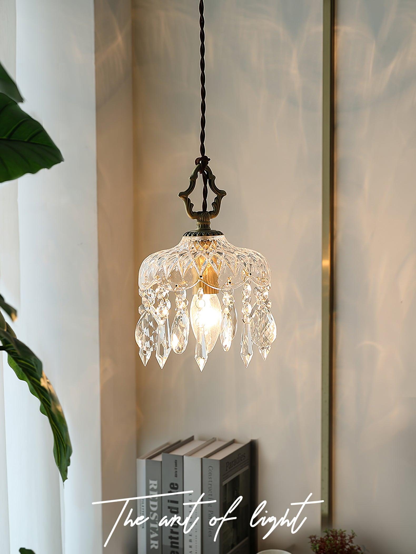 Moka Crystal Vintage Pendant Lamp