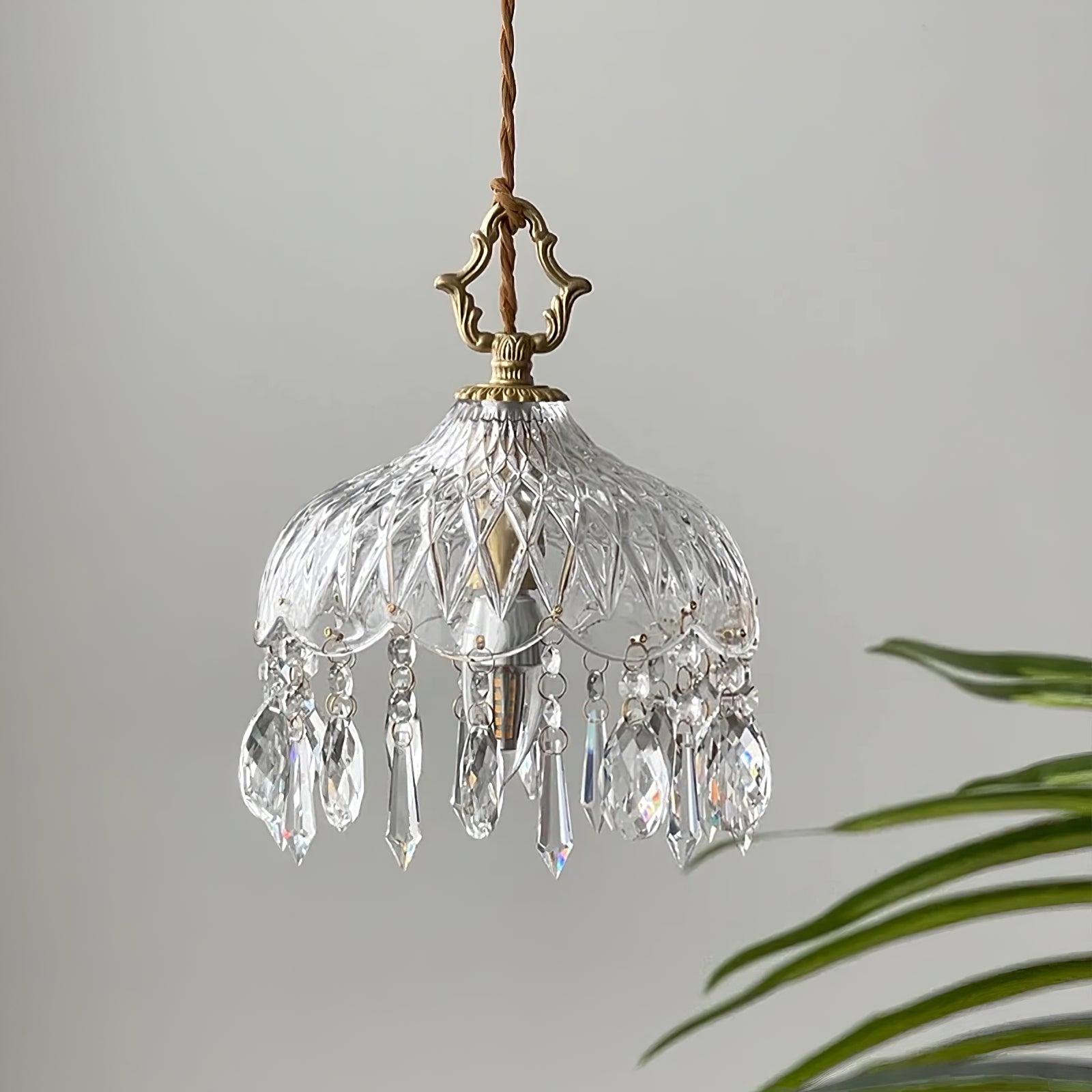 Moka Crystal Vintage Pendant Lamp