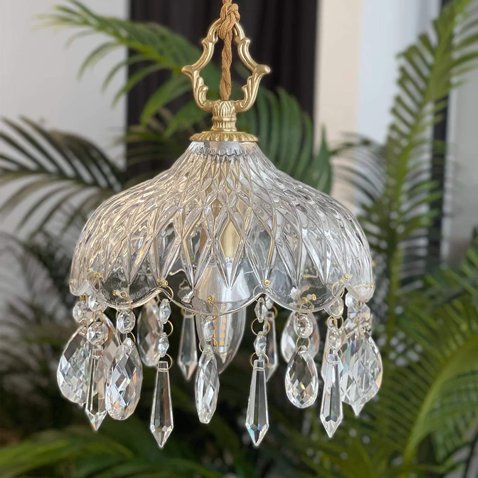 Moka Crystal Vintage Pendant Lamp