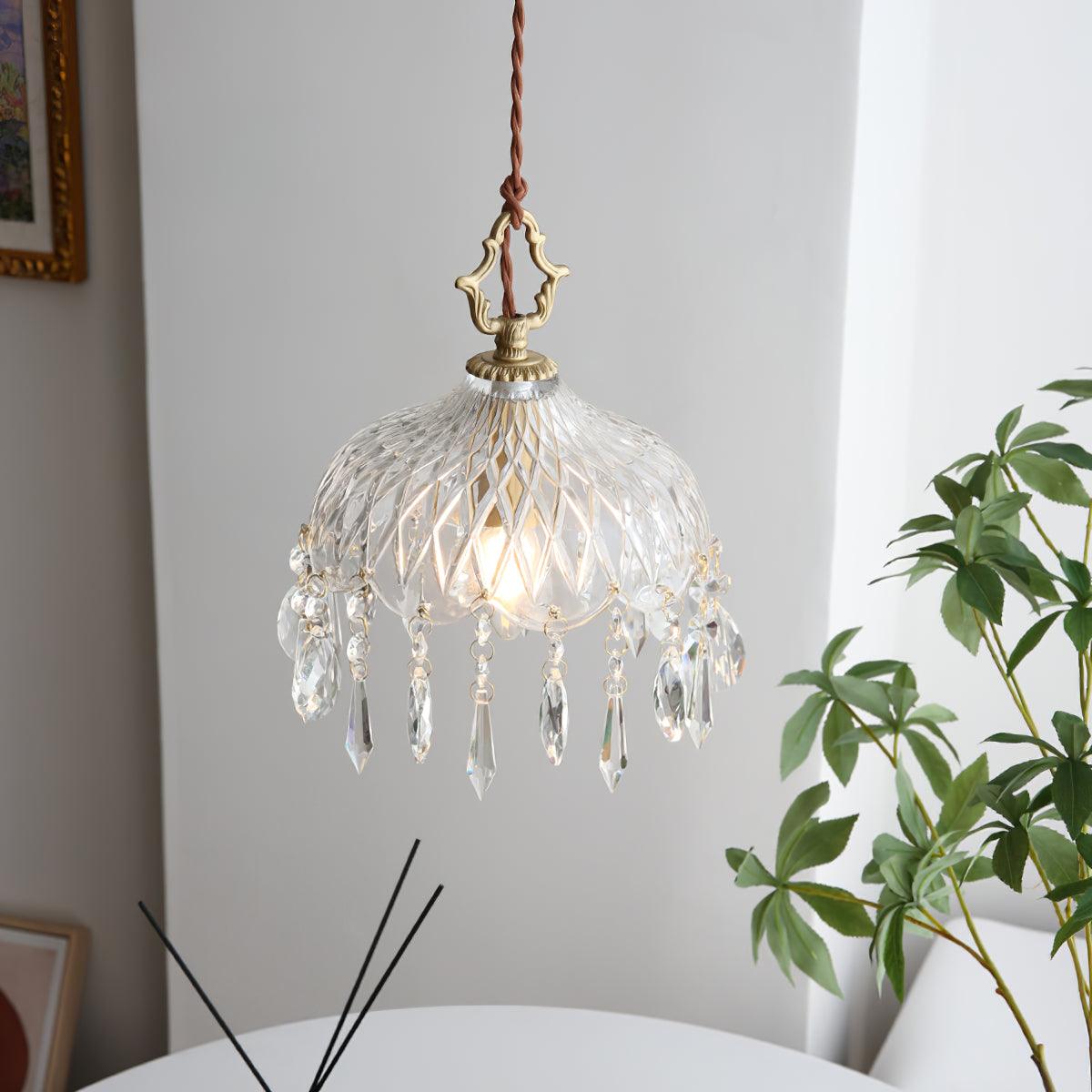 Moka Crystal Vintage Pendant Lamp