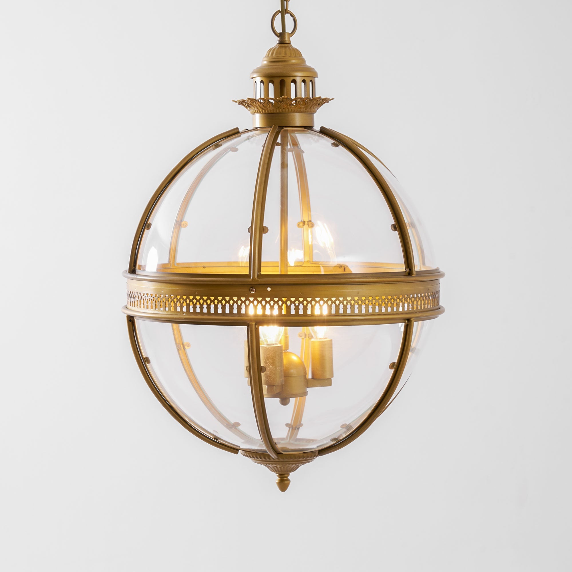 Aureford Glass Linear Pendant Light