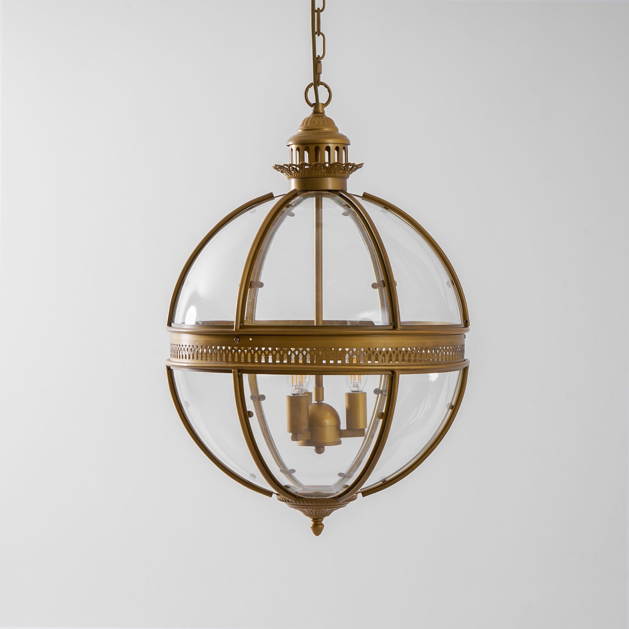Aureford Glass Linear Pendant Light
