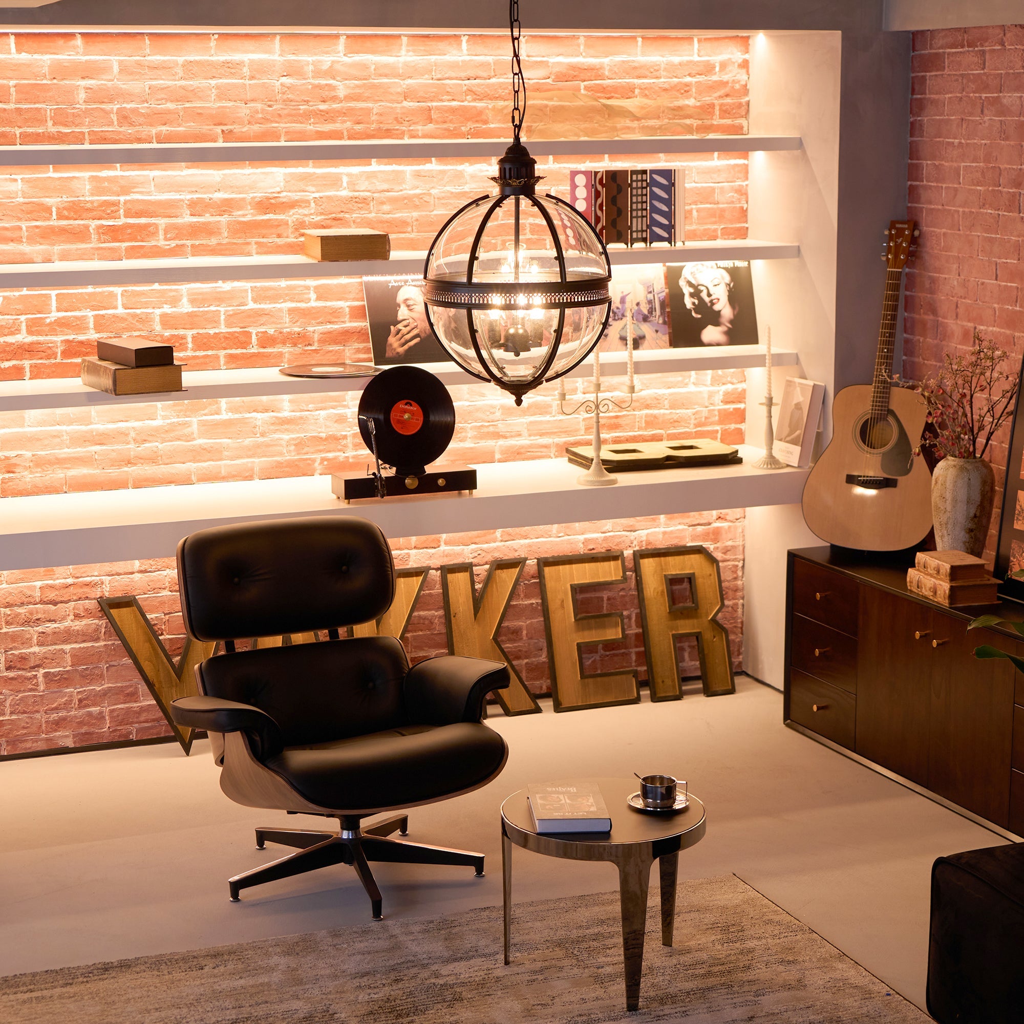 Aureford Glass Linear Pendant Light