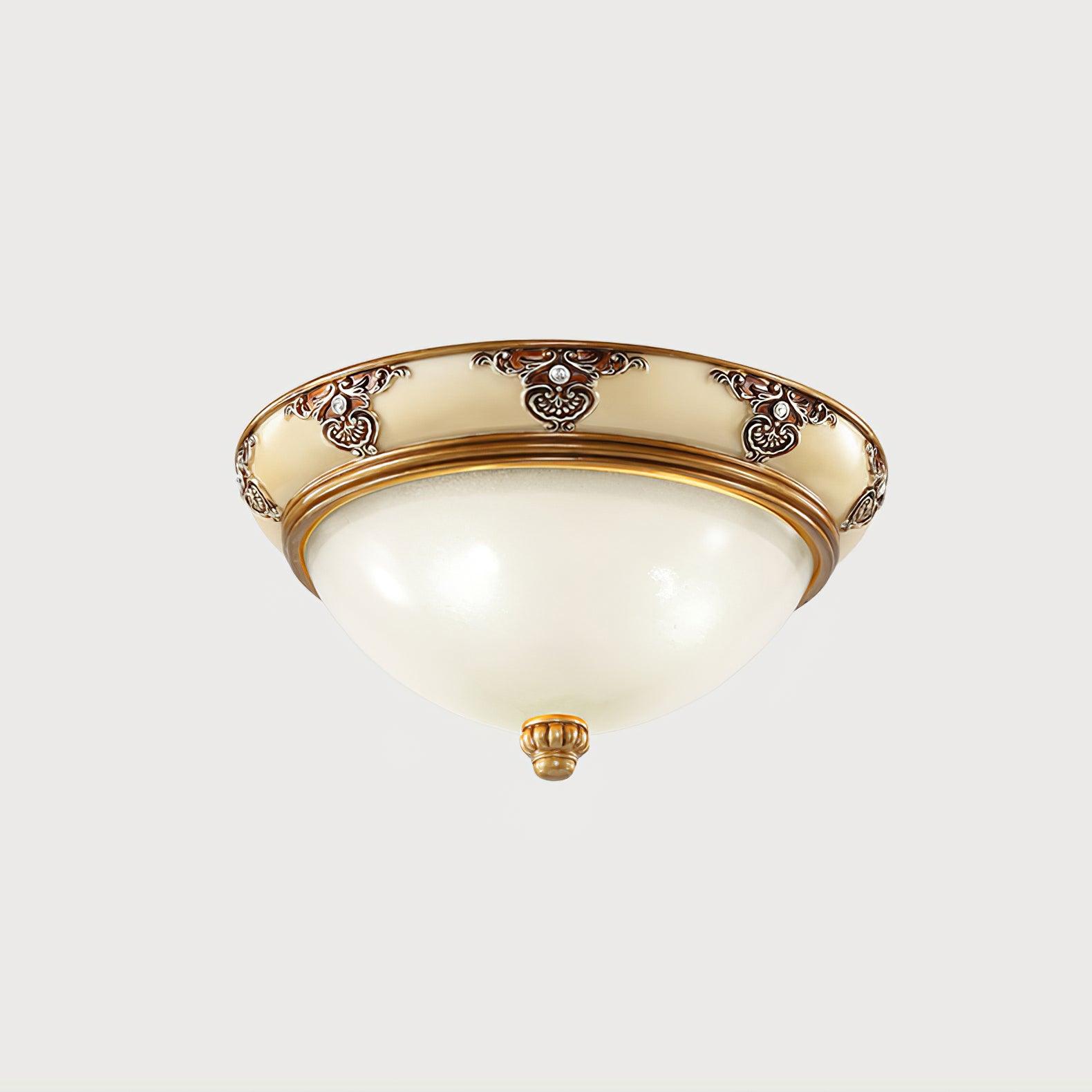 Eiriveon Ceiling Lamp Frosted Glass Antique Vintage