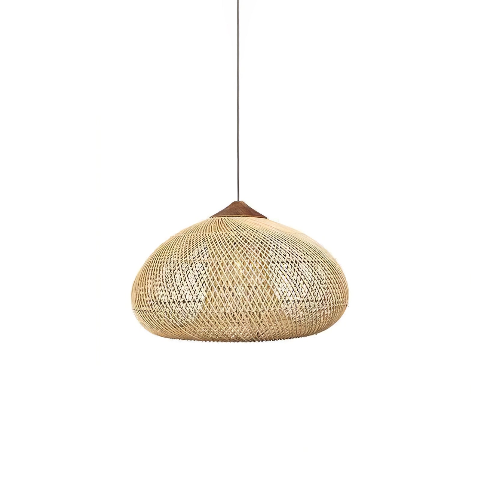 Ritta Braided Rattan Pendant Light