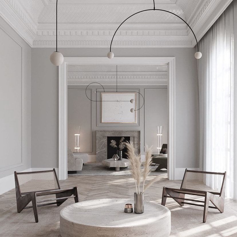 Oriinira Pendant Lamp Brass Architectural Collection