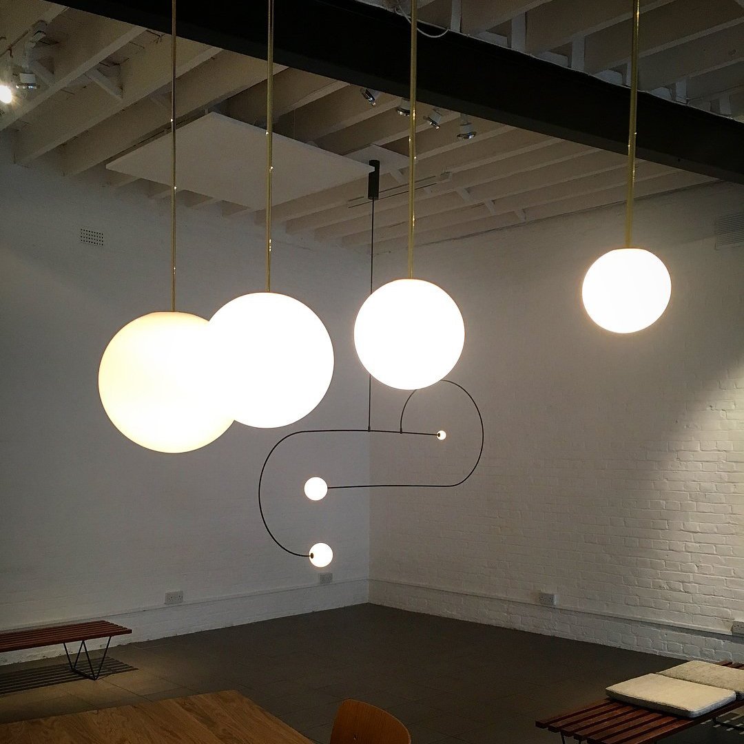 Oriinira Pendant Lamp Brass Architectural Collection