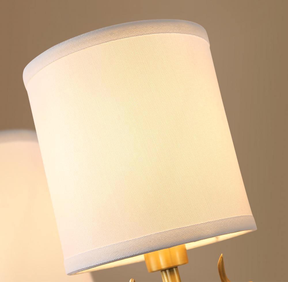 Auriviella Elegance Deer Head Brass Wall Light