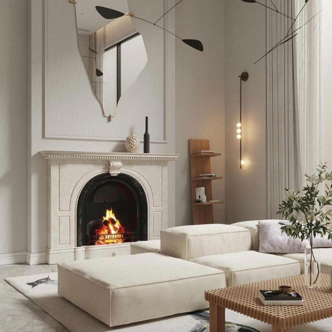 Rory Modern Minimalist Tube Brass Glass Wall Lamp