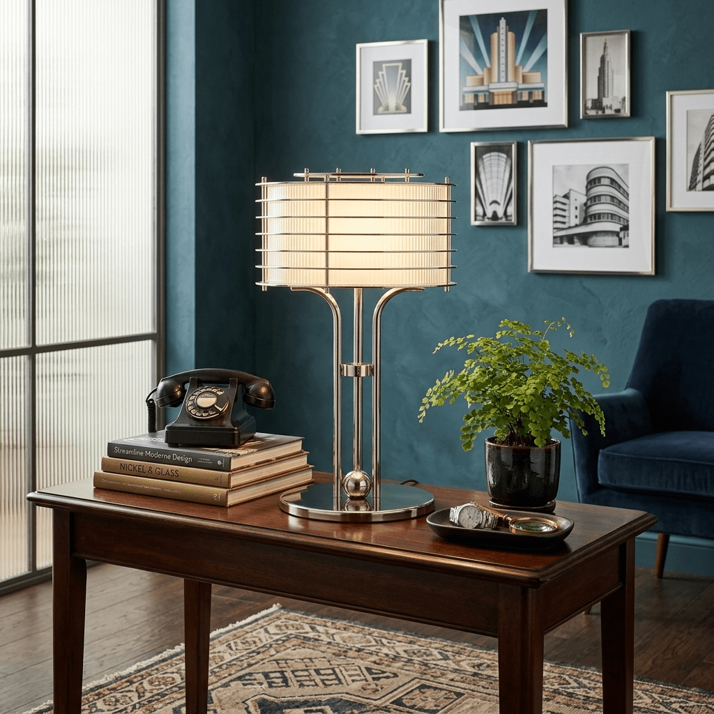 Maxence Bravon Linear Cage Table Lamp