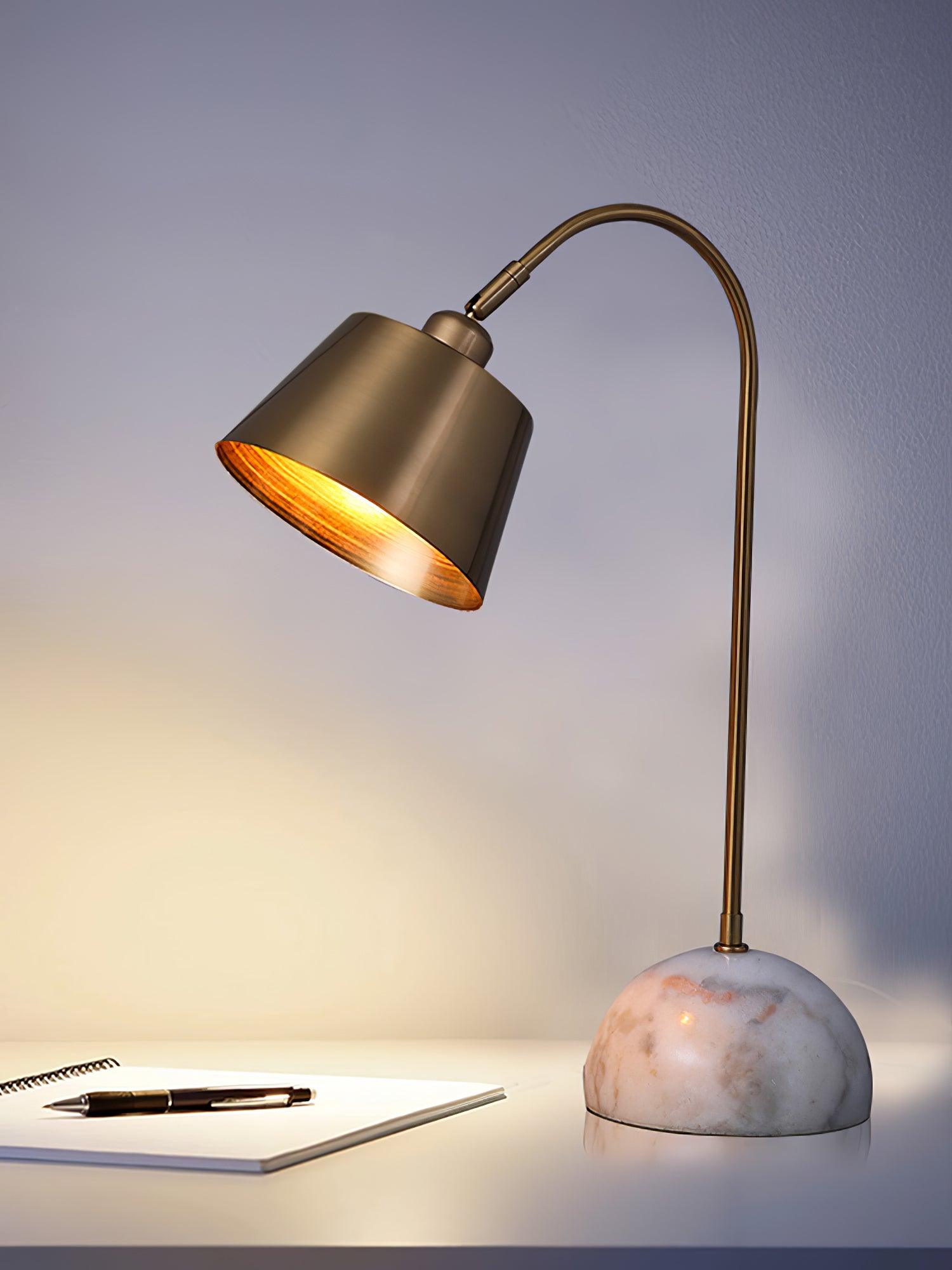 Caleo Elegant Marble Desk Lamp
