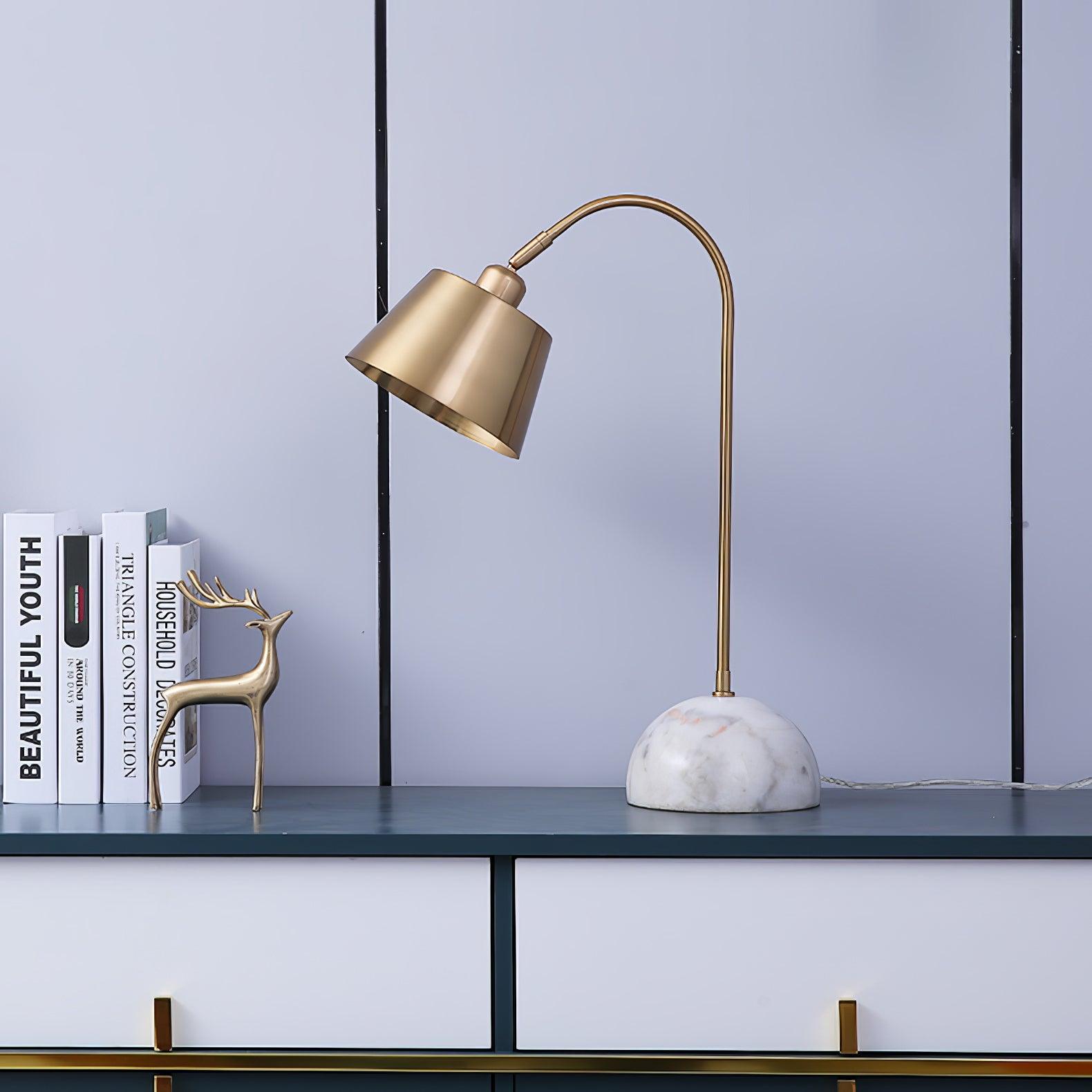 Caleo Elegant Marble Desk Lamp