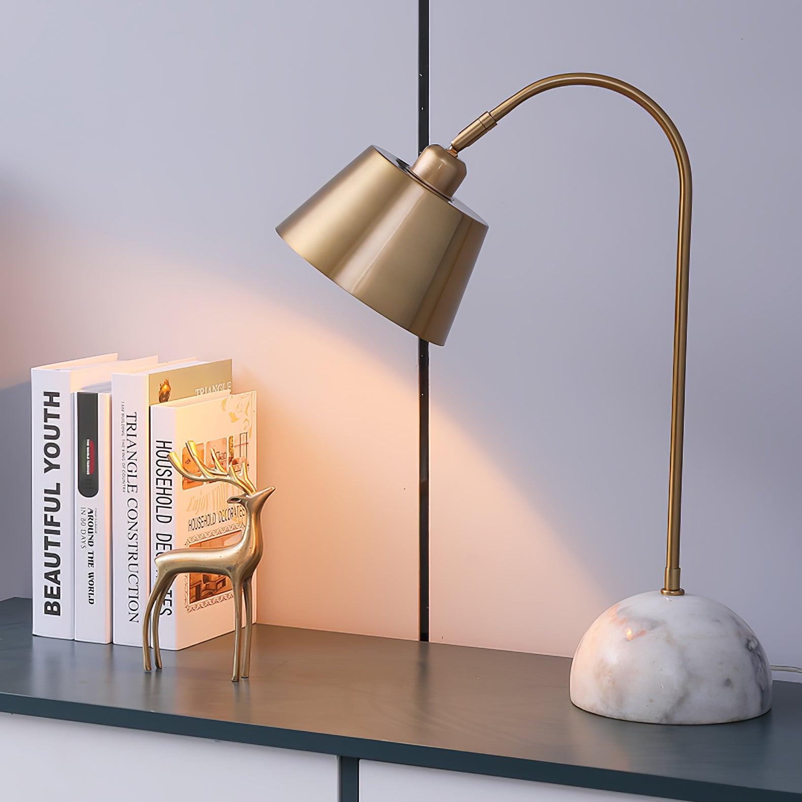 Caleo Elegant Marble Desk Lamp