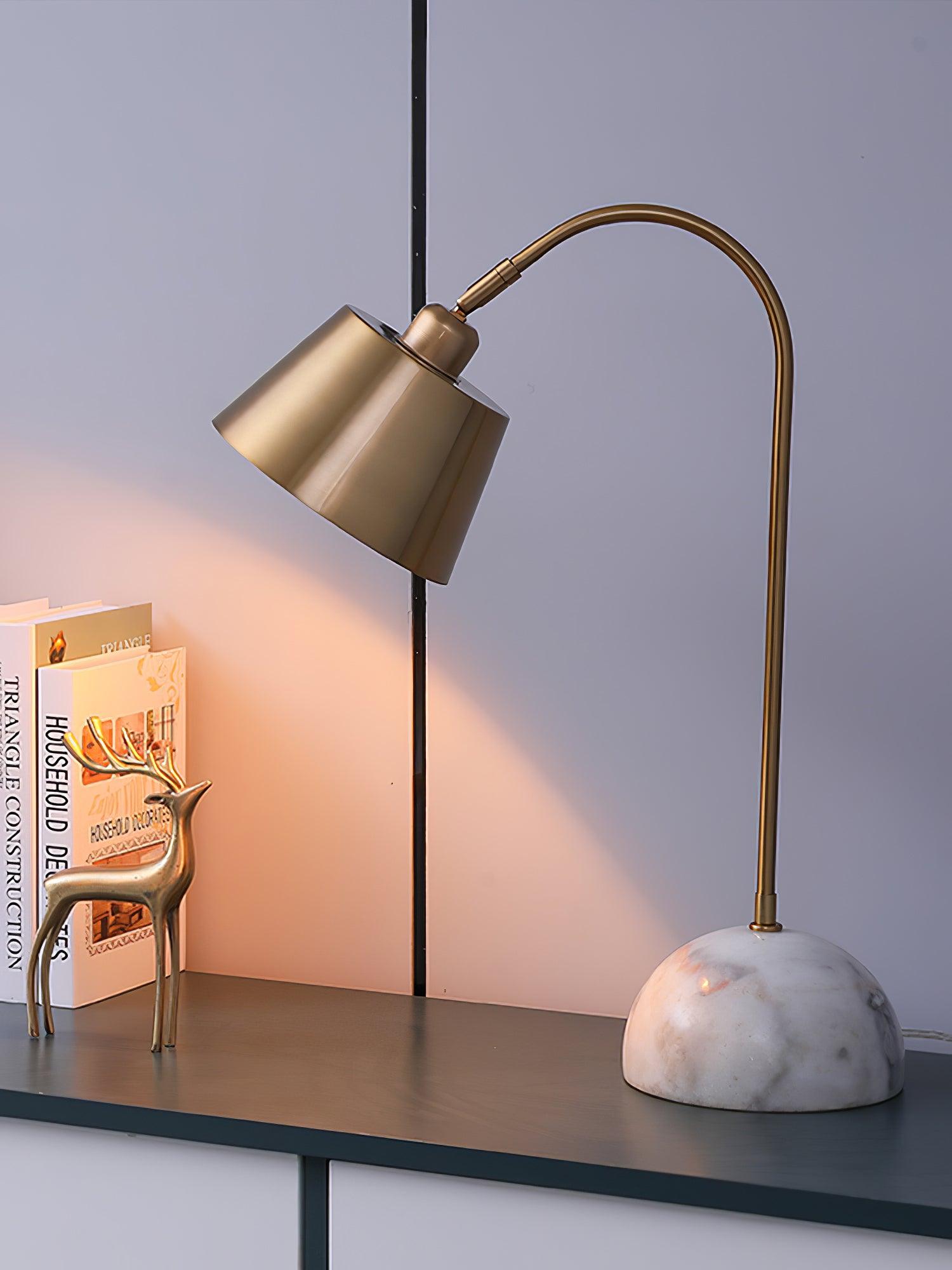 Caleo Elegant Marble Desk Lamp