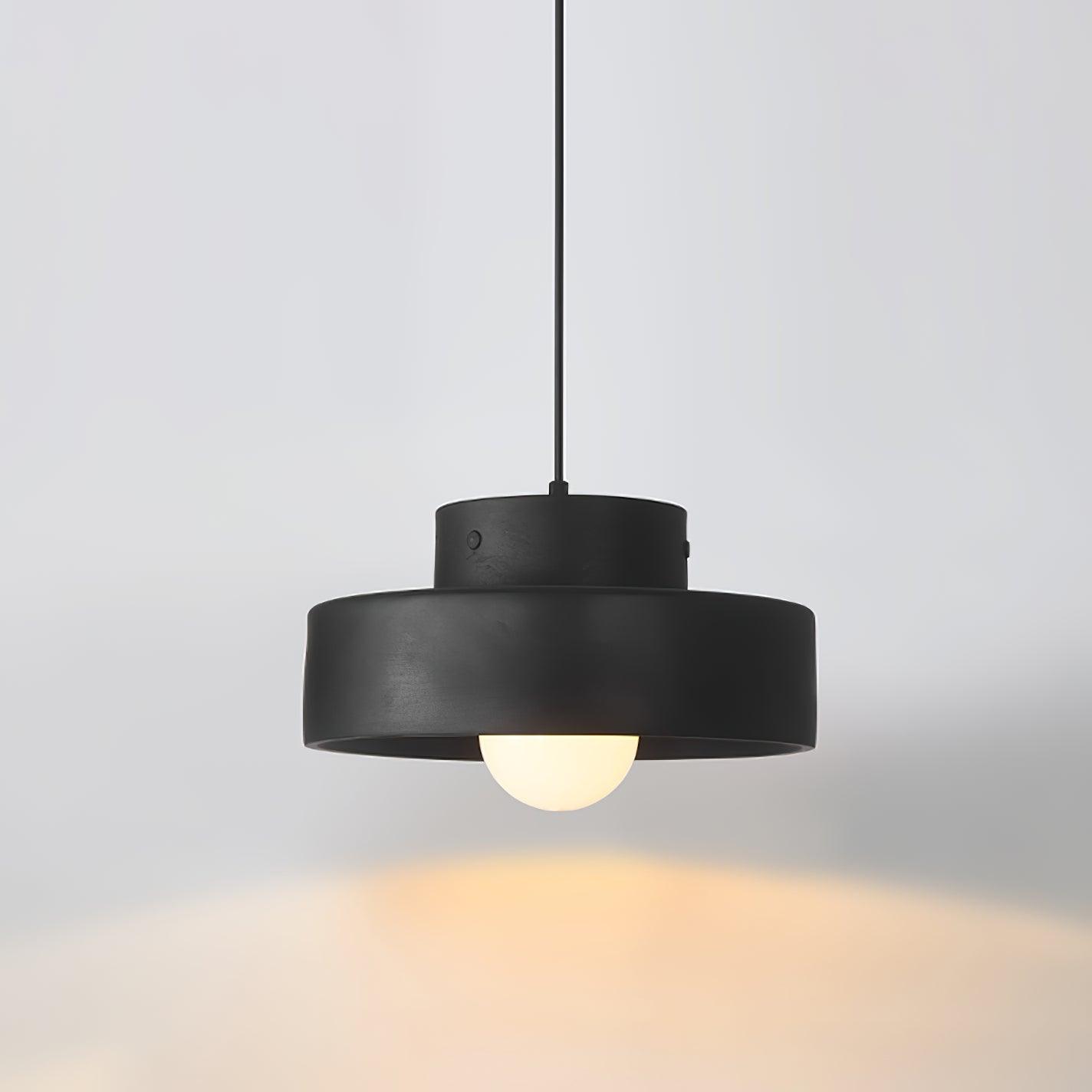 Calen Pendant Lamp Double Layers Resin