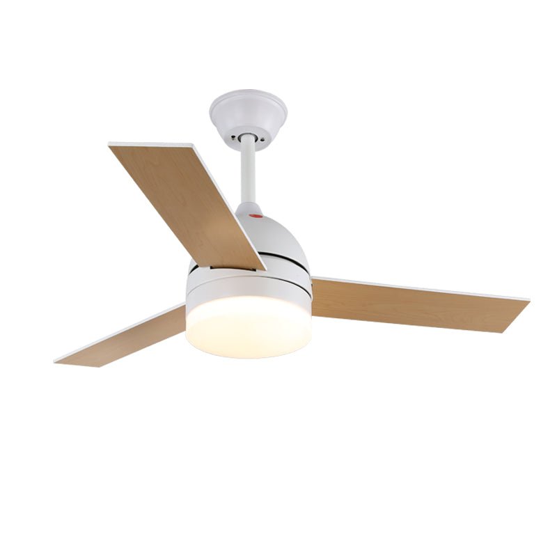 Selena Minimalist Wood Ceiling Fan Light